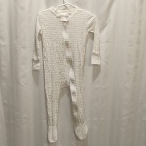 Burt's Bees Baby ABCs One Piece With Footies